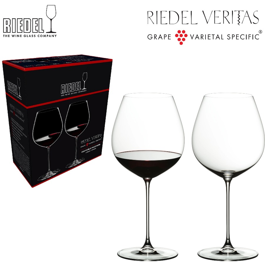 RIEDEL VERITAS - Old World pinot Noir舊世界黑皮諾 酒杯(雙入盒裝)