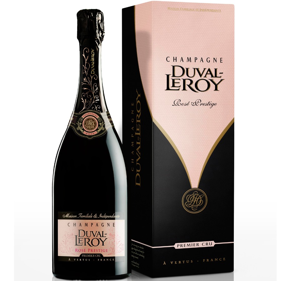 Champagne Duval Leroy Prestige Rose 1er Cru NV杜瓦 樂華 一級園粉紅香檳(禮盒)
